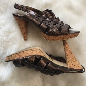 Rampage Bronze Heels